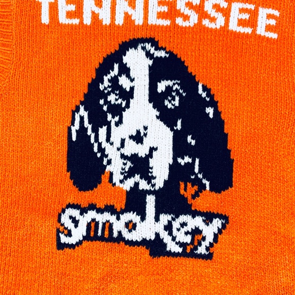 VTG BellePointe TN Volunteers Smokey Sweater Vest - Picture 8 of 8